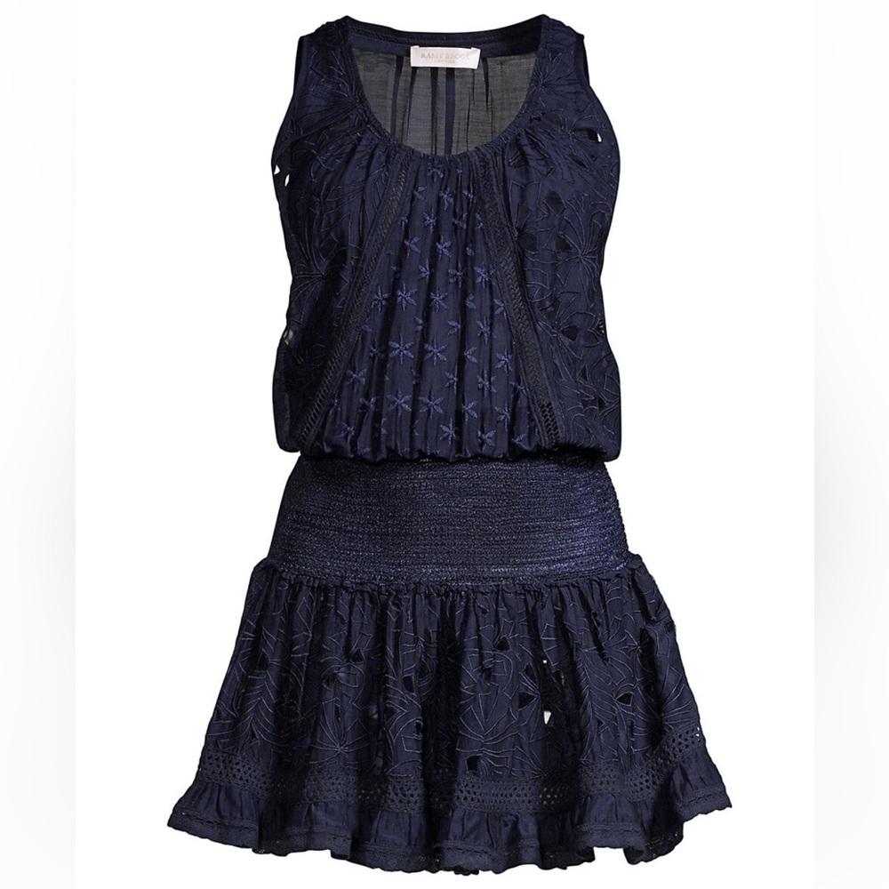 Ramy Brook Petra Dress Cover Up Lemon XS Worn Once